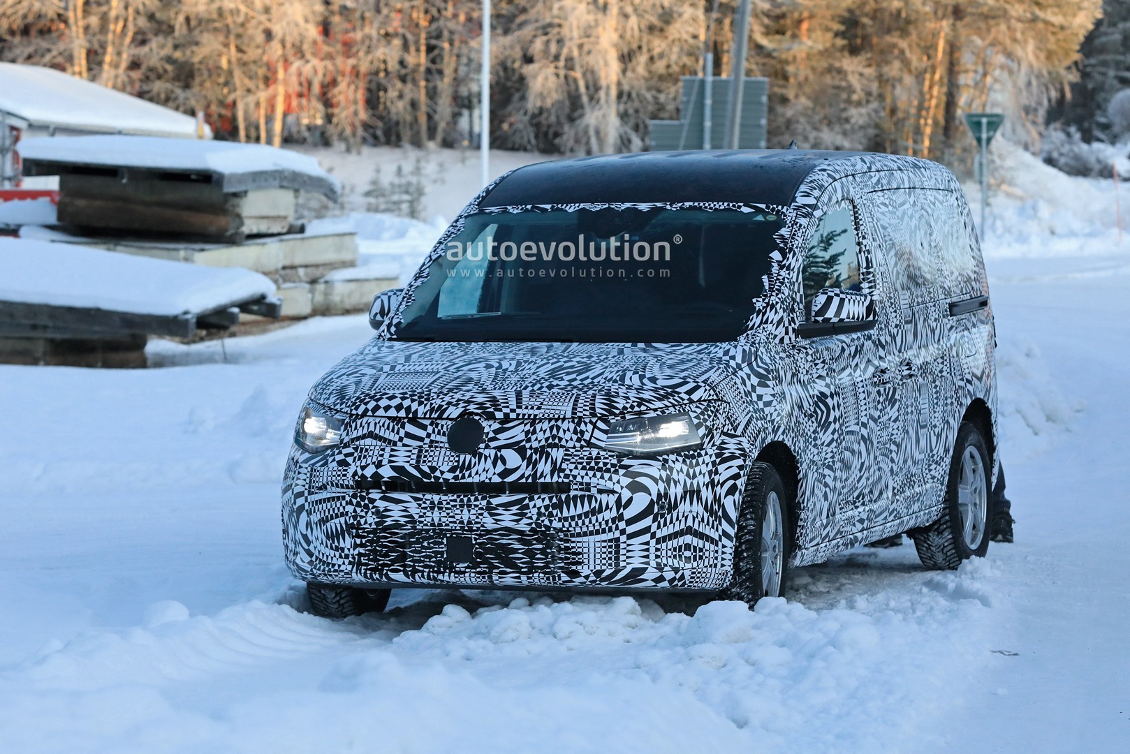 换装MQB平台外观更时尚，全新一代大众开迪渲染图曝光