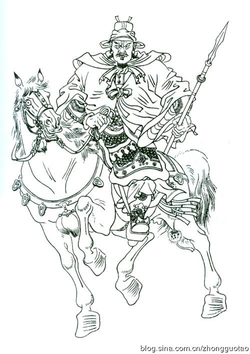 牛牧野水浒扑克,牛牧野水浒人物