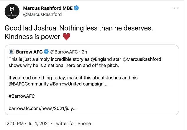 拉什福德成长视频,拉什福德捐赠了吗