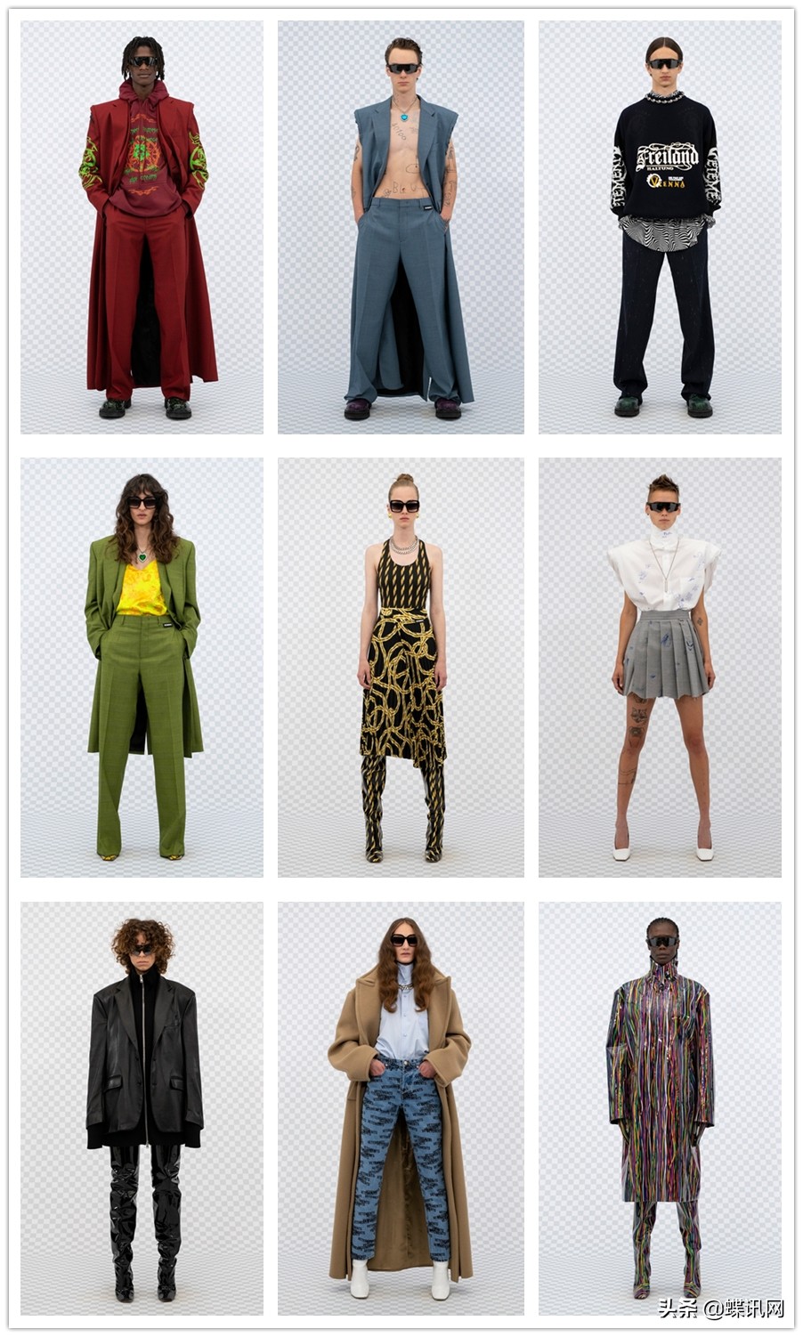 vetements薄款厚款,复古赫本风男衣服