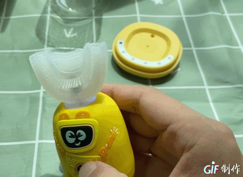 刷牙教学儿童电动牙刷,让孩子正确刷牙的电动牙刷视频