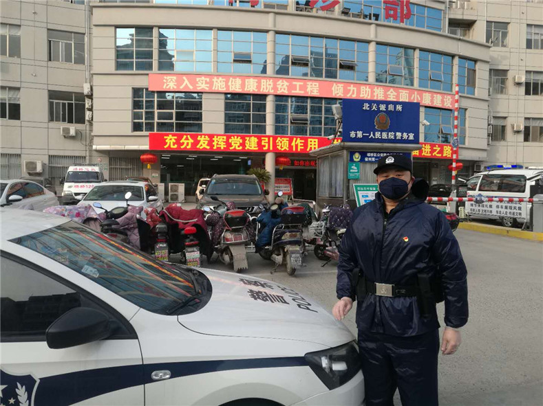 宿州抗击疫情志愿者,宿州警察防疫一线