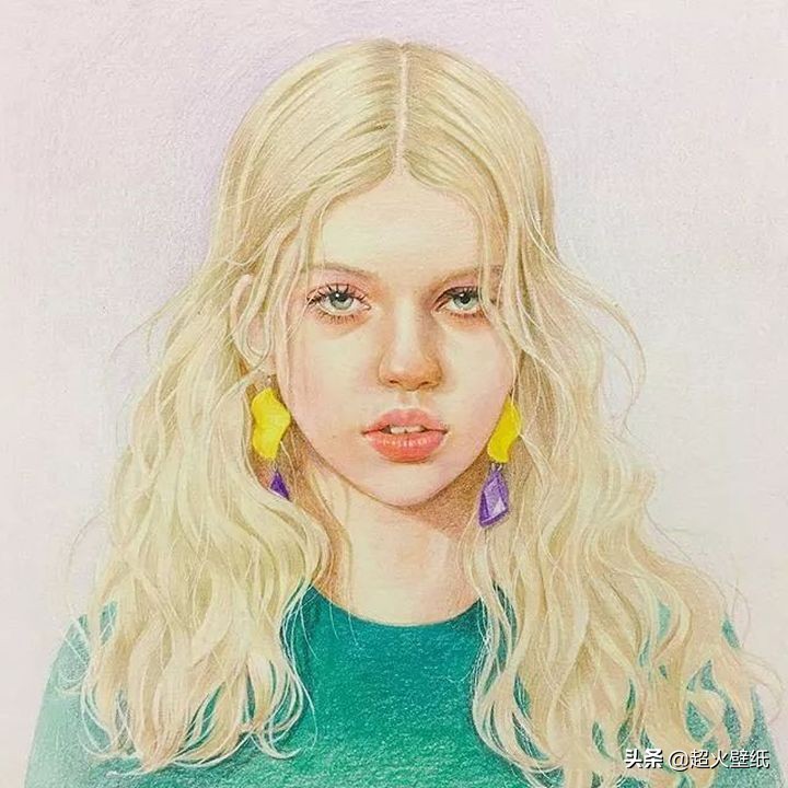 韩国高颜值小姐姐学了6年的绘画,却治愈了全网18万粉丝