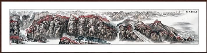 人民大会堂10大名画价值,人民大会堂十幅国宝级画