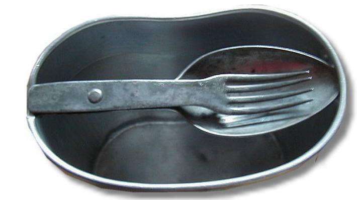 吃饭才是头等大事,二战德式单兵饭盒