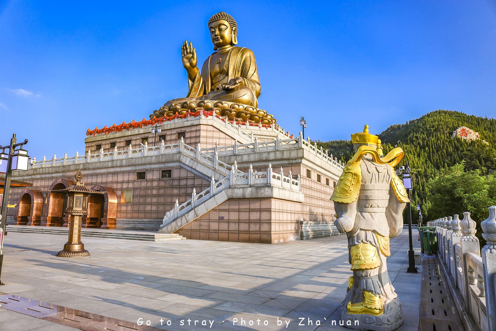 烟台世界第一大锡青铜坐佛,世界最大的锡青铜坐佛