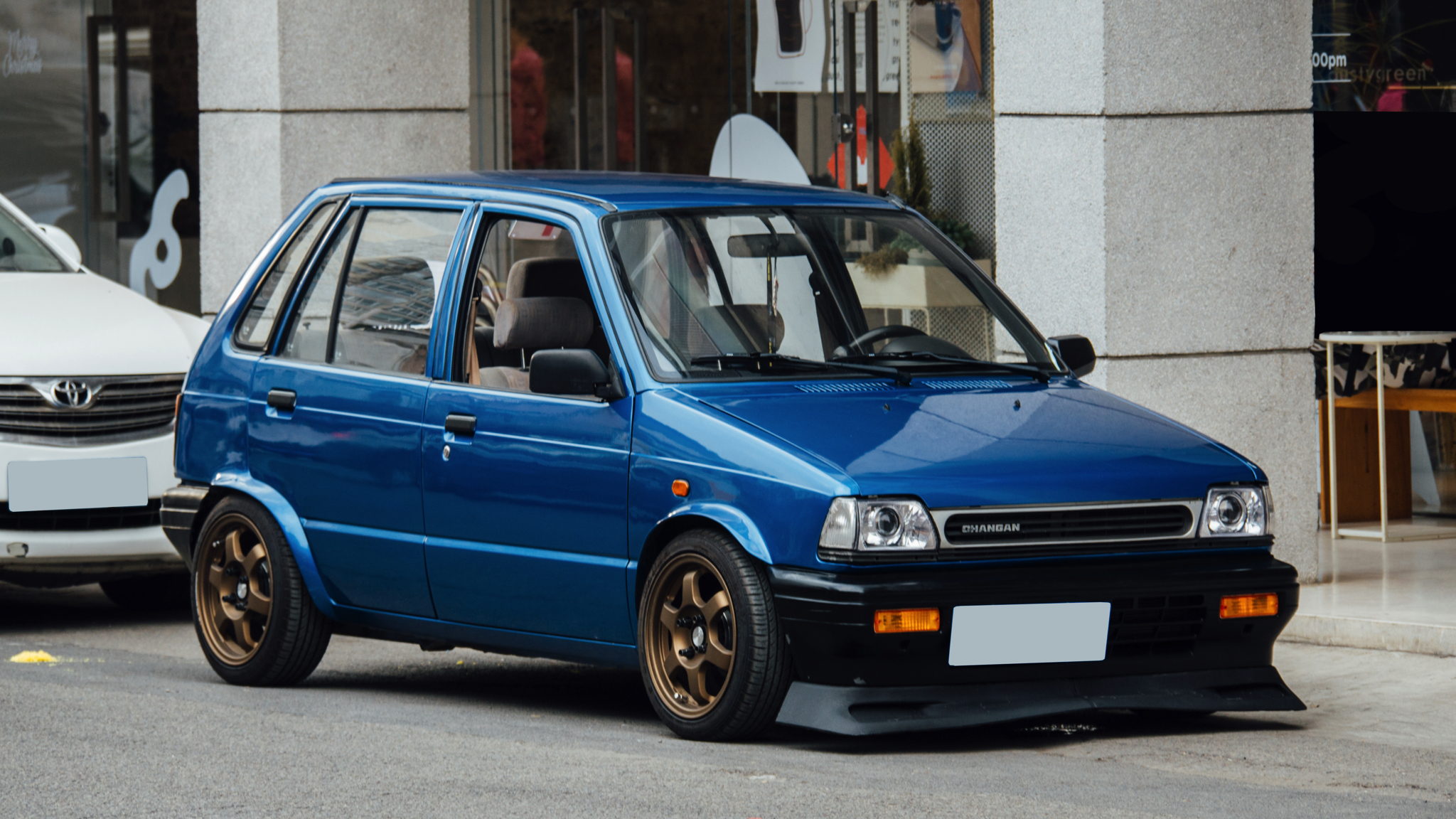 铃木奥拓自己买改装件,一万内铃木奥拓