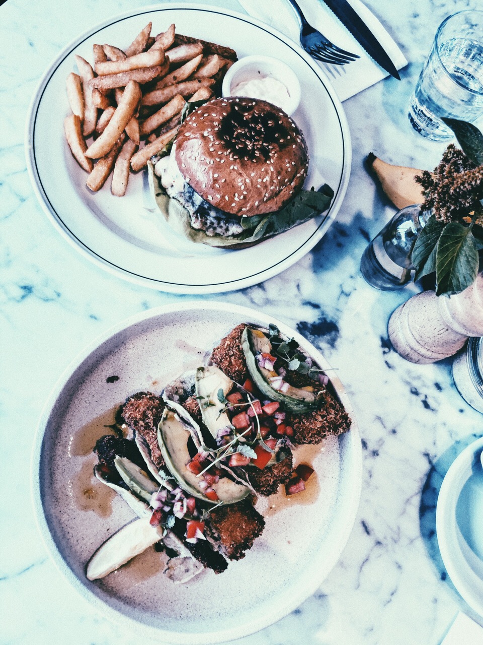 墨尔本当地早午餐,日常穿搭墨尔本