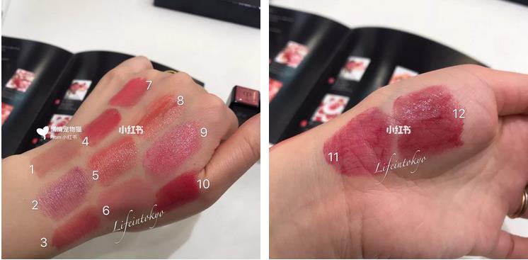 春夏新款口红试色,春夏新品口红试色