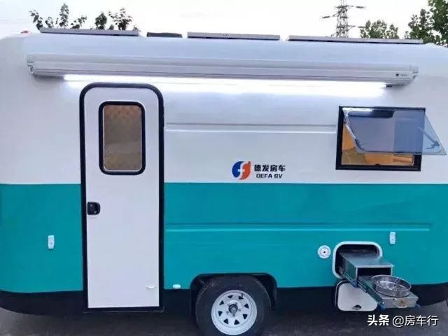 1.98万可上牌小型拖挂房车,国内允许上牌最长拖挂式房车