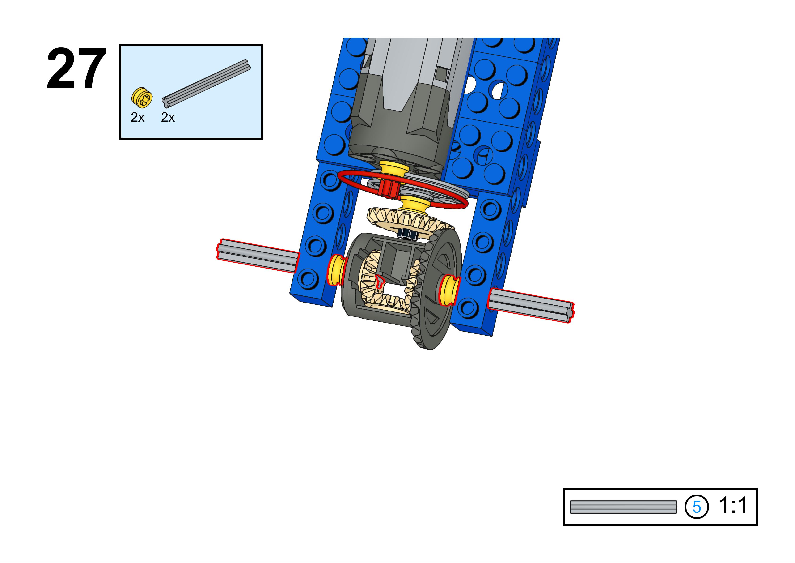 用乐高9686做一辆四驱车,乐高9686小颗粒四驱车搭建教程