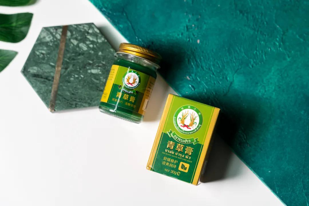 泰国青草止痒膏正品方便携带,泰国进口青草膏居家旅游必备