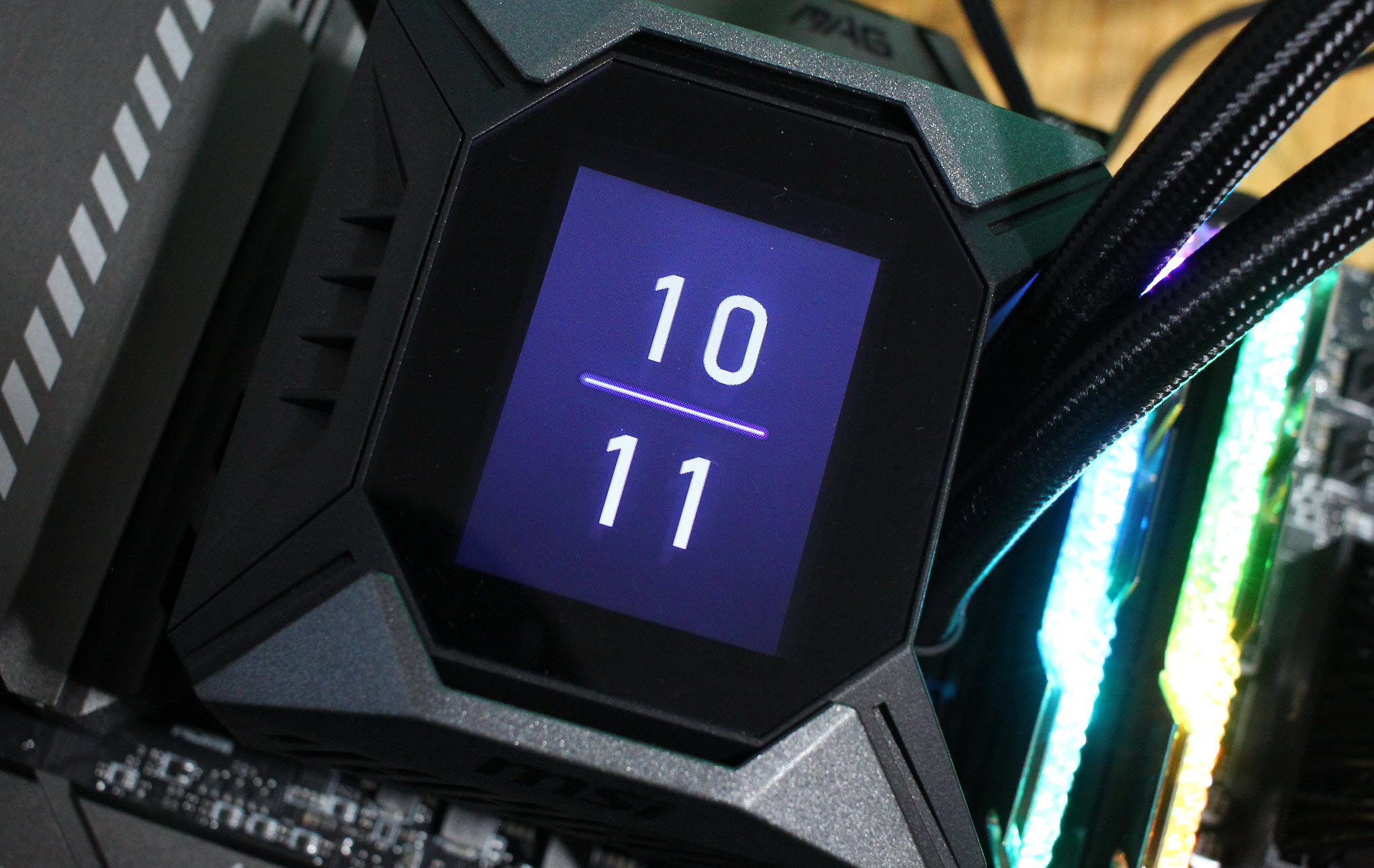 微星360r水冷实测,微星水冷s360和k360对比