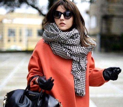 竹纤维百变围巾的108种围法,原来围巾是要这样绑的