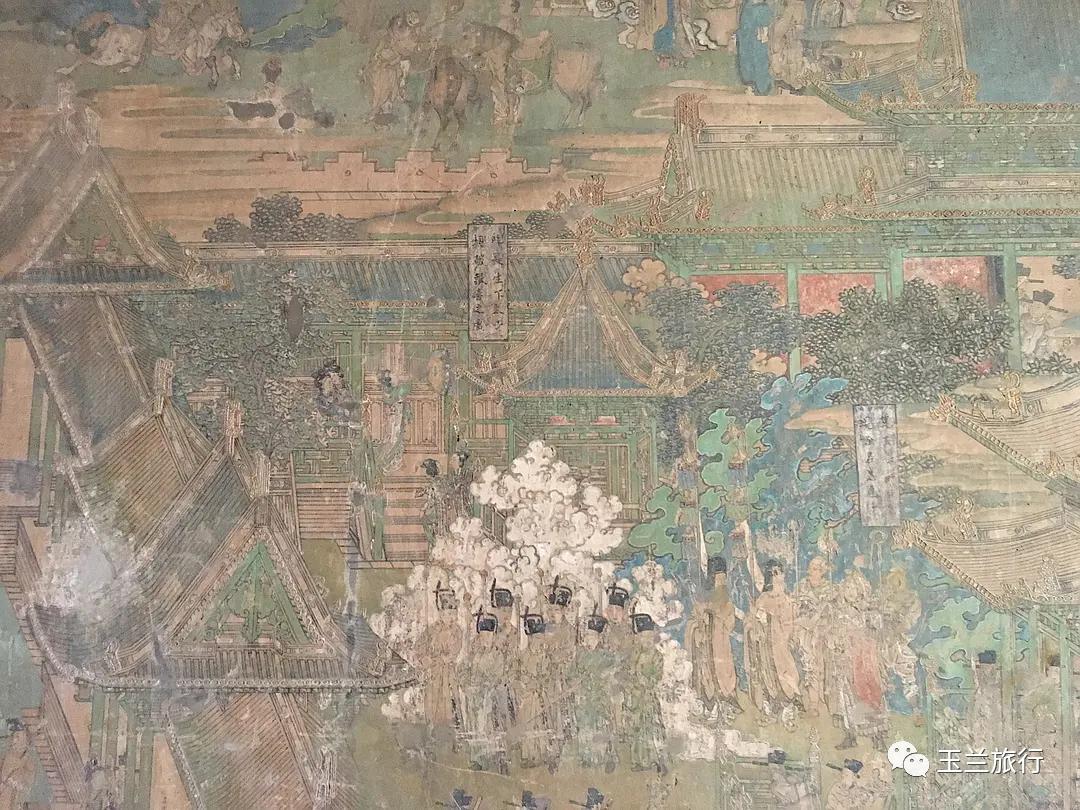 清明上河园真人壁画,清明上河图浮雕壁画