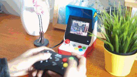 迷你复古街机试玩,snk街机游戏机