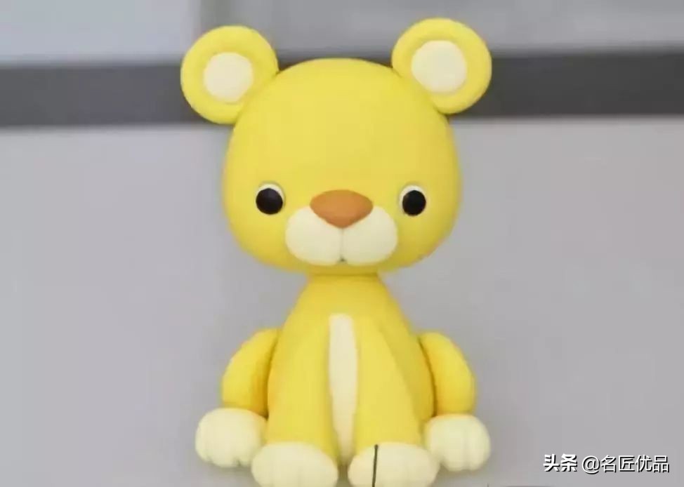 用黏土做简单又可爱的小狮子,小狮子粘土手工制作教程