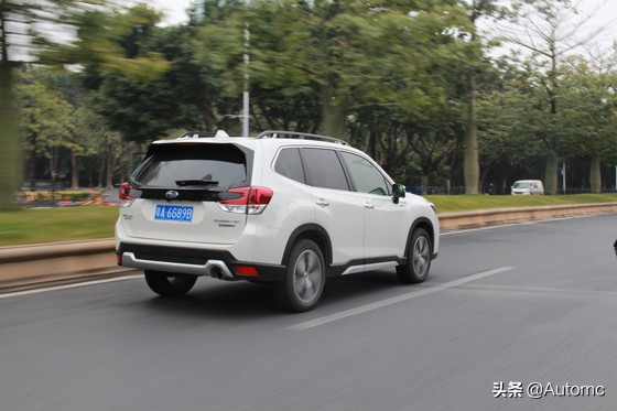 细节改变市场试驾全新森林人2.0i智擎旗航版