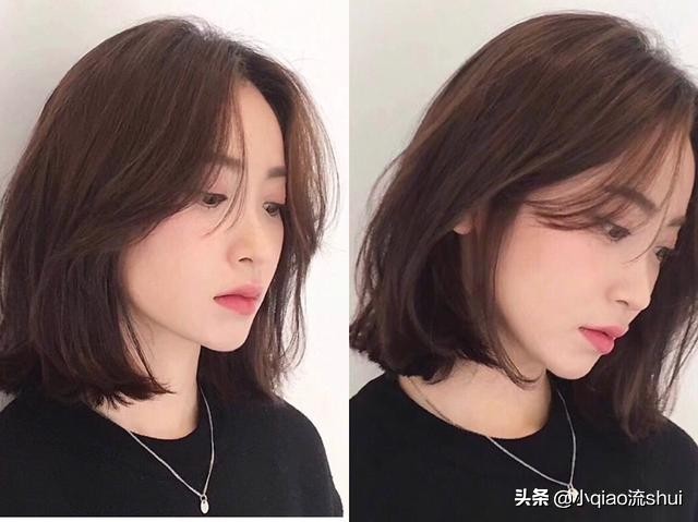 圆脸女锁骨好看还是齐肩发好看,齐肩锁骨发大圆脸适合什么头发