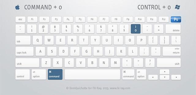 苹果版photoshopcc2017快捷键,photoshop最常用快捷键大全