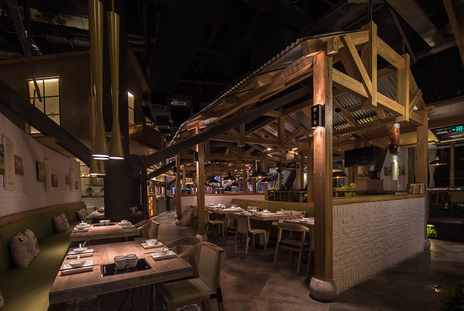 清汤餐厅设计,自然健康饮食的选择与搭配