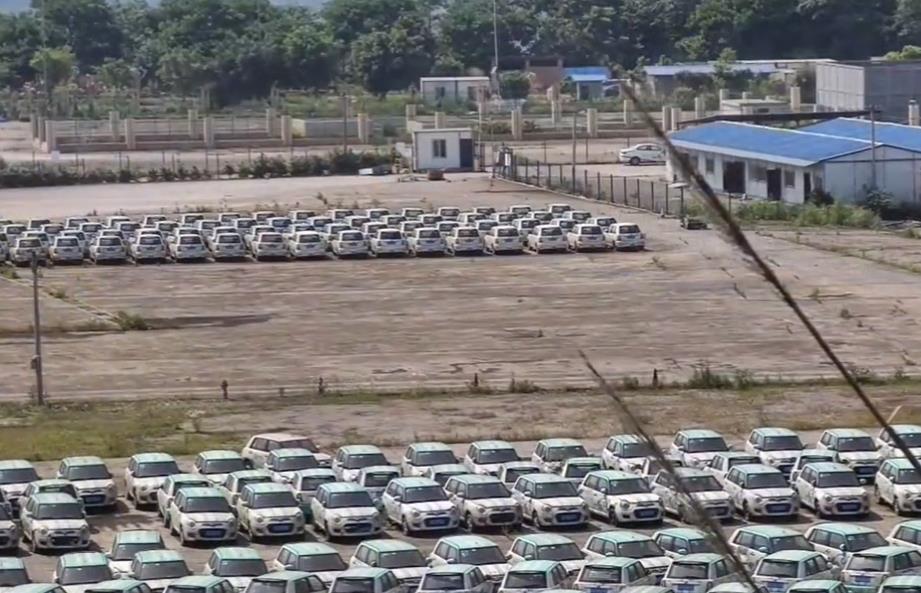 重庆力帆拆车现场,力帆沙坪坝拆除