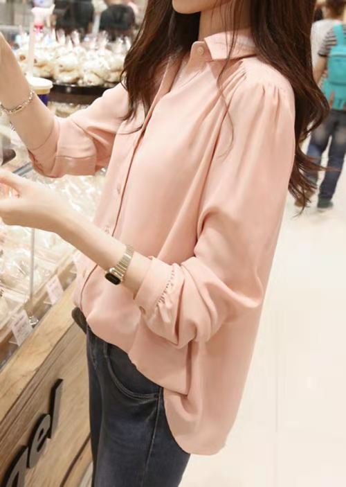 轻盈浪漫,裸粉色法式