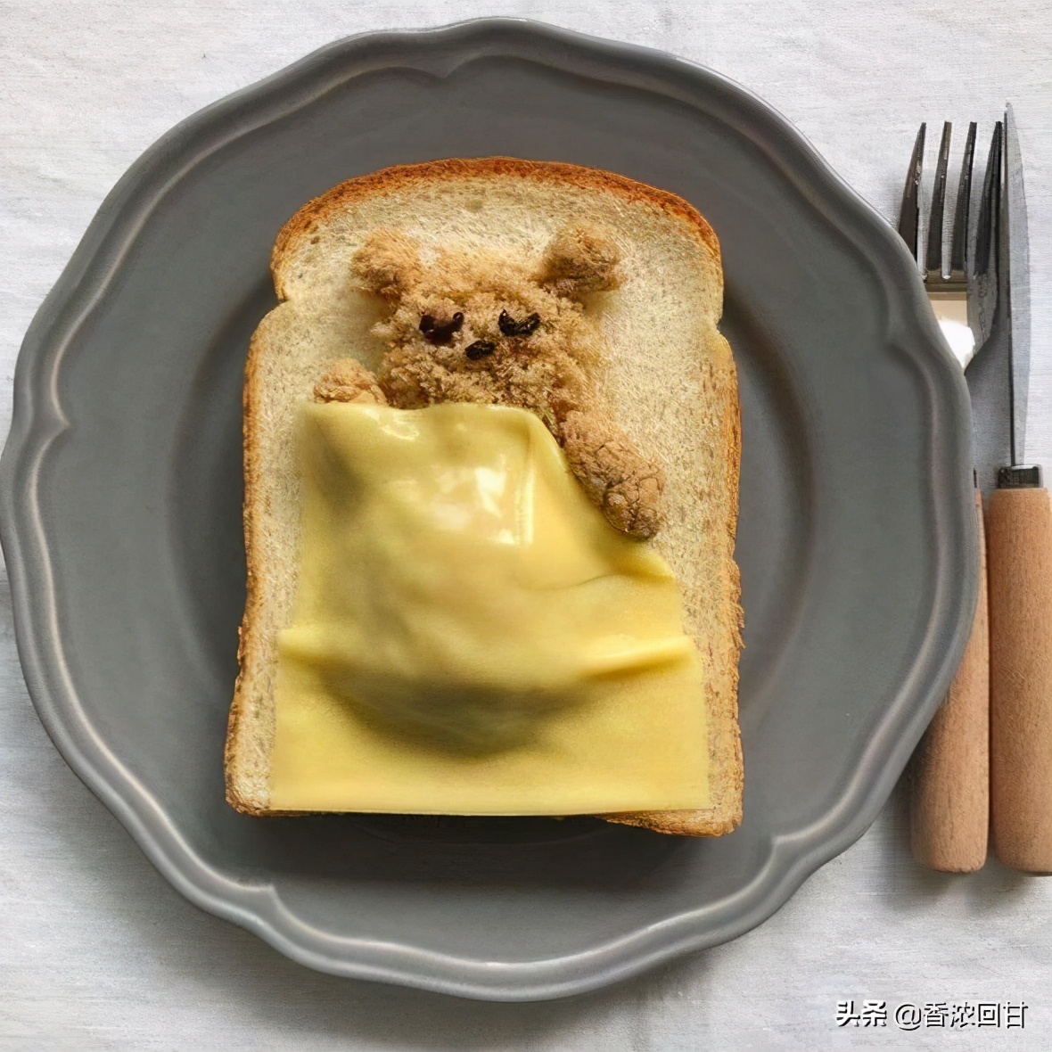 餐桌上的风景！日本美食家森映子的多士艺术很可爱治愈
