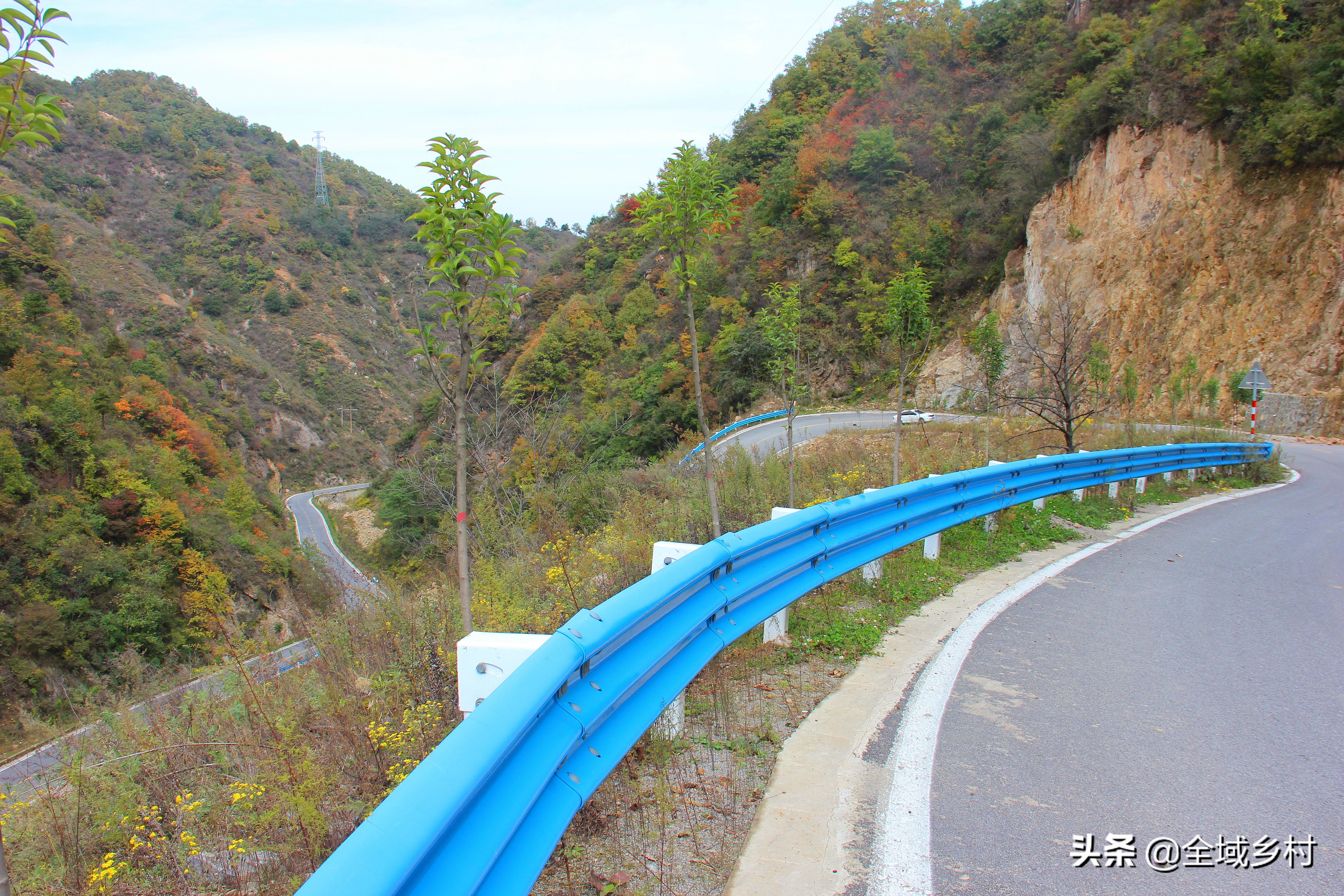 密云深山自驾游最佳路线,深山的一条天路