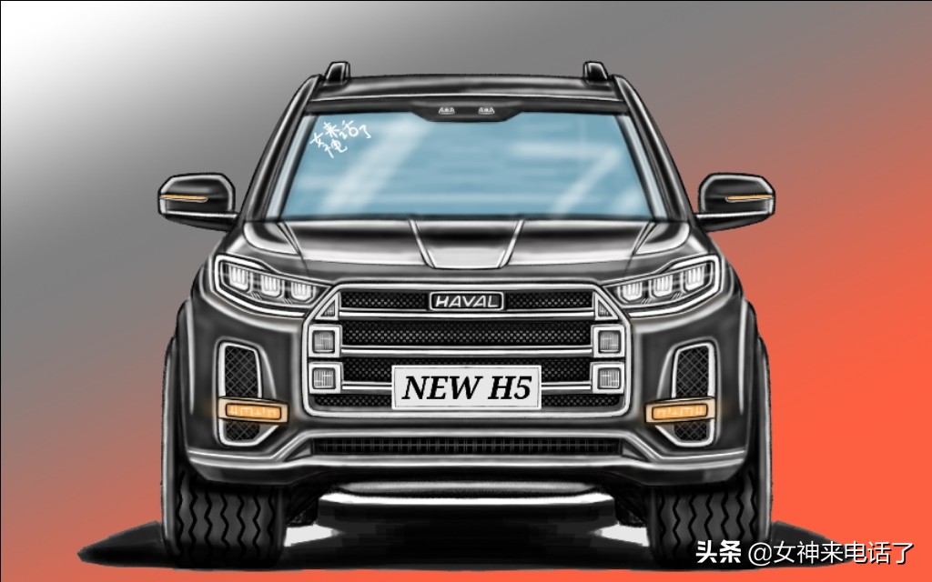 哈弗h5新款硬派改装,大猜想春节豪车