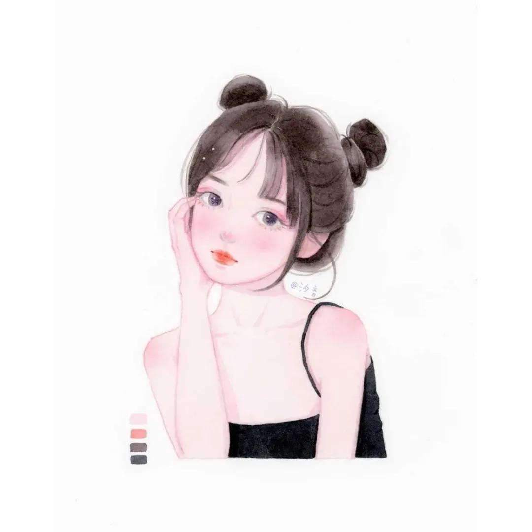 10-13岁女生小学生仙气闺蜜头像,超好看的男生兄弟动漫头像