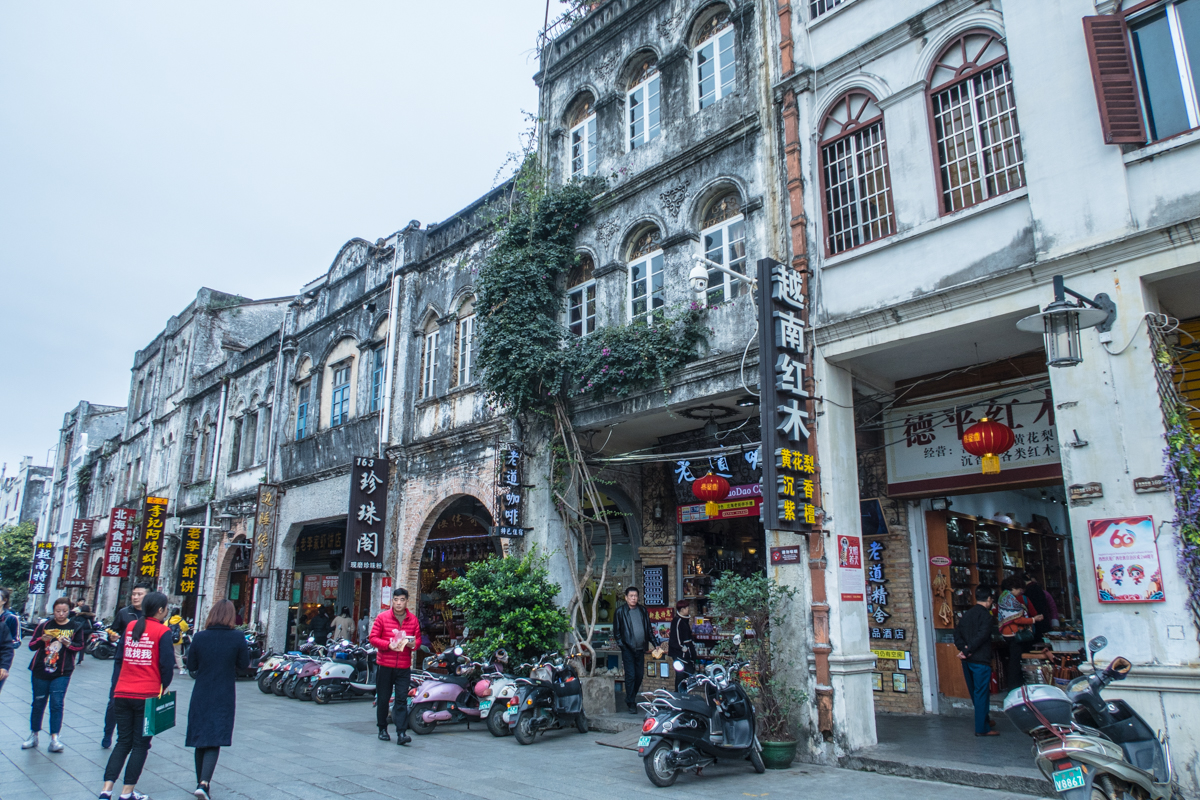 去北海老街玩是什么体验,钦州老街和北海老街