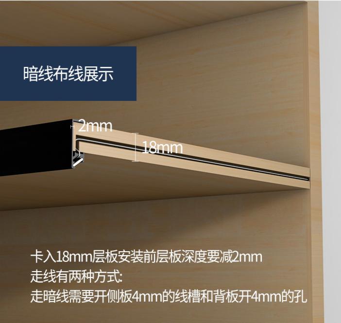 橱柜家具柜子里面装的灯，都是怎么安装的呢？灯都有什么样子的？