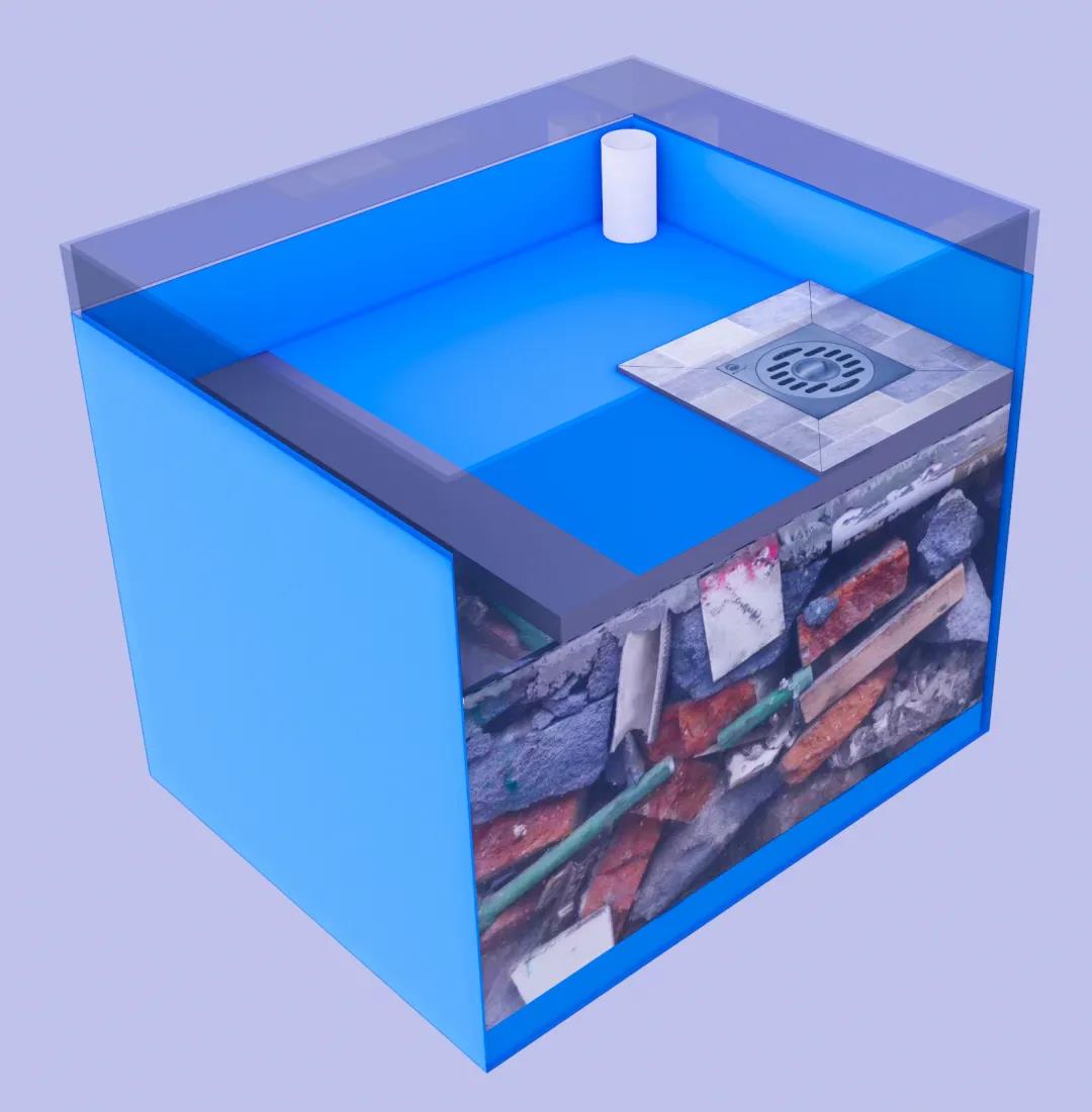 下沉式卫生间回填材料怎么放,装修全包卫生间回填用什么材料