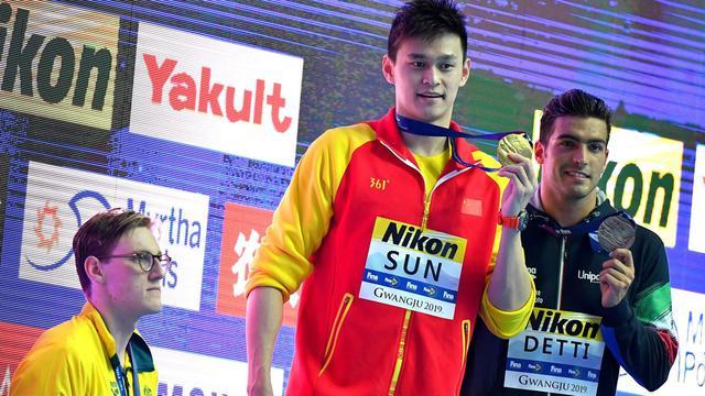 讽刺孙杨,孙杨霸气回应霍顿言论攻击视频