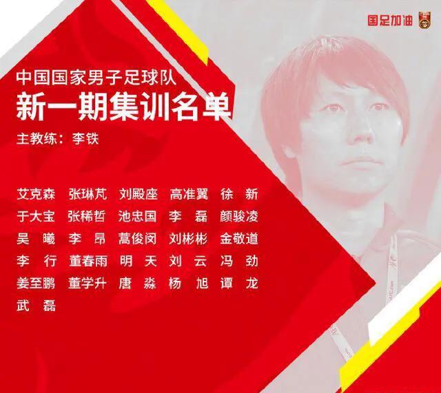 “铁打的营盘流水的兵”中国男足罕见新名单，李铁4大嫡系惹争议