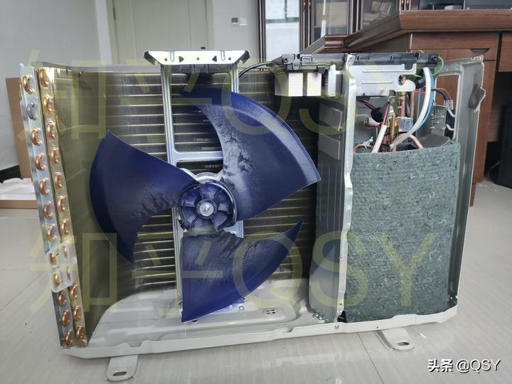 拆解美的空调1.5匹风酷,美的新一级风酷空调拆机视频