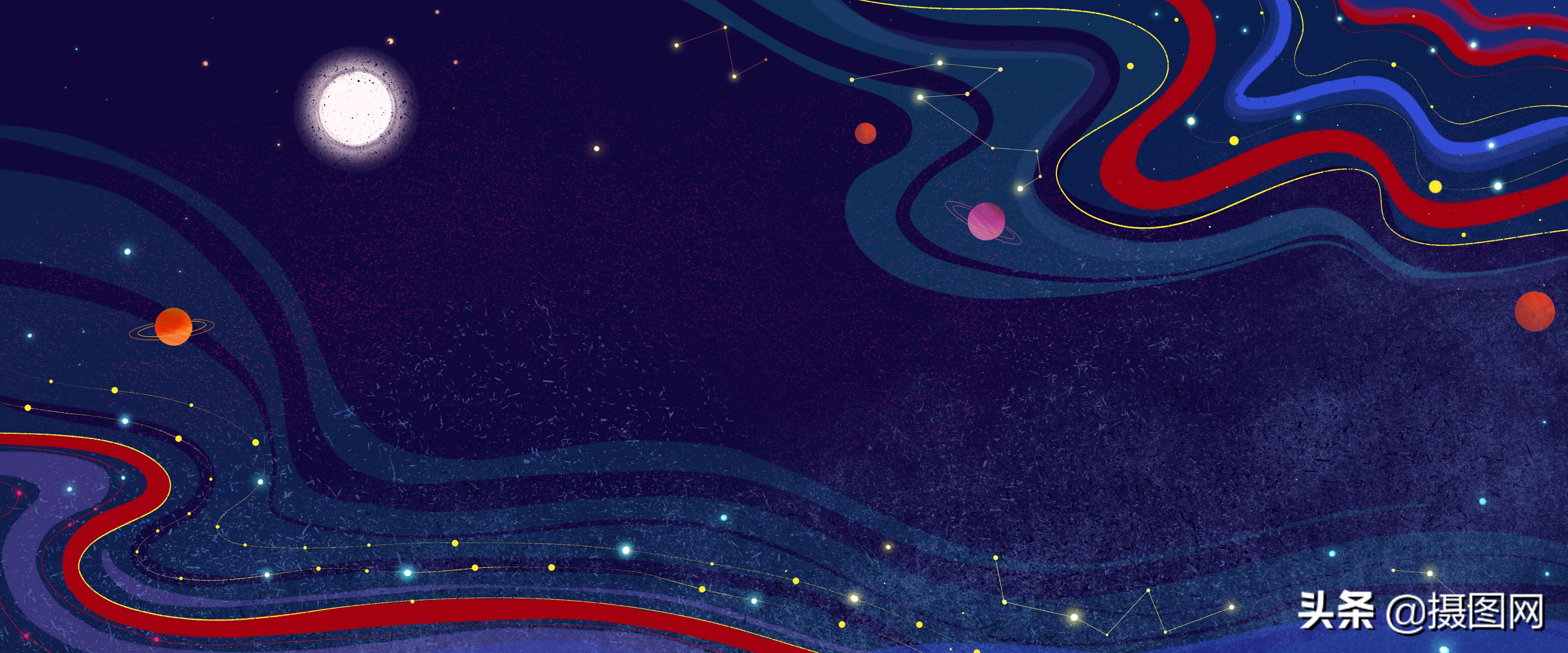 中国风底纹古典素材,国潮插画中国风元素