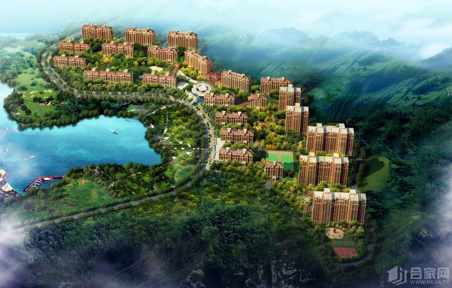 实探楼盘园林实景,山水如画宜昌楼盘周边规划