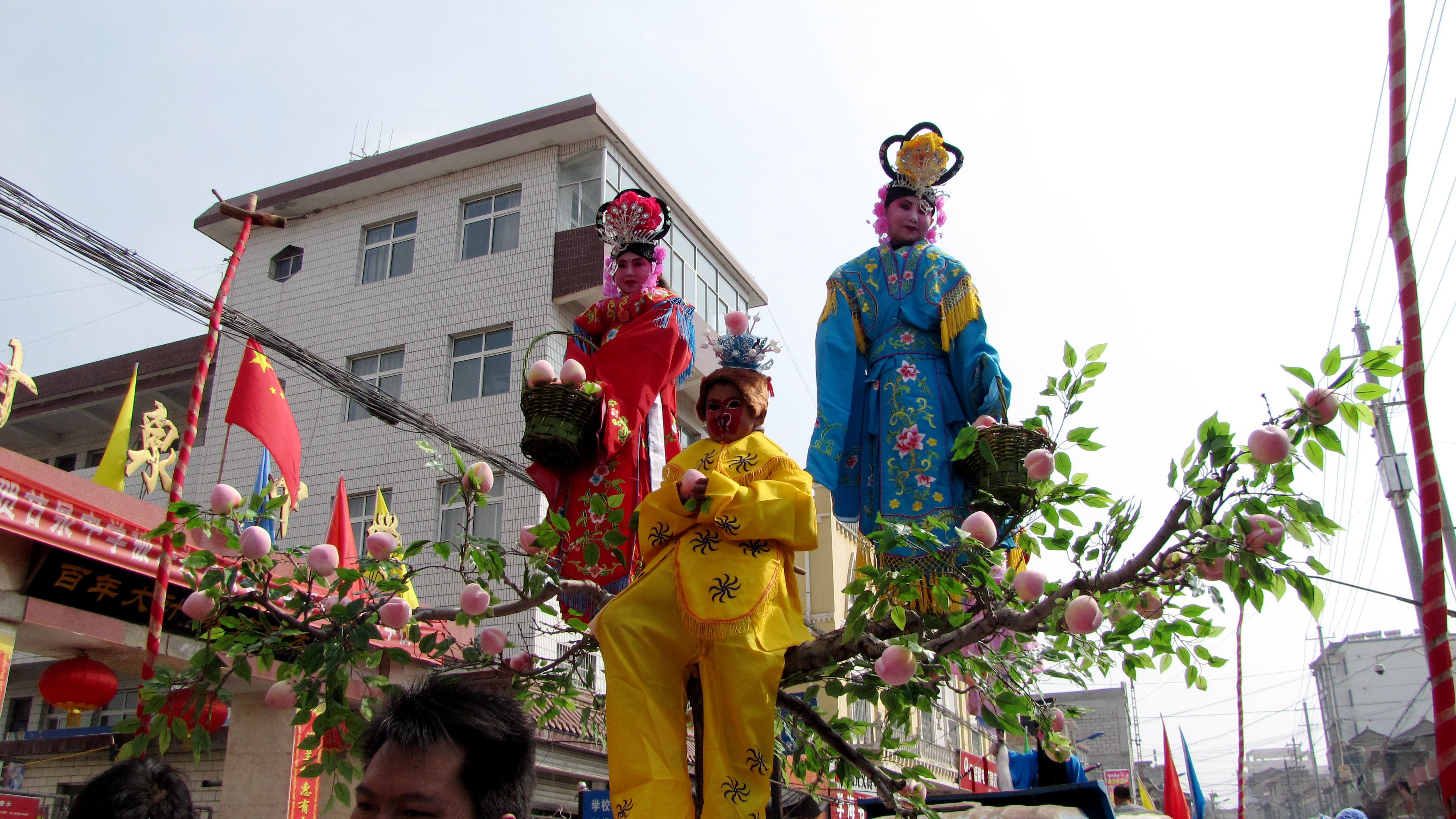 甘泉社火排练,甘泉峡门社火