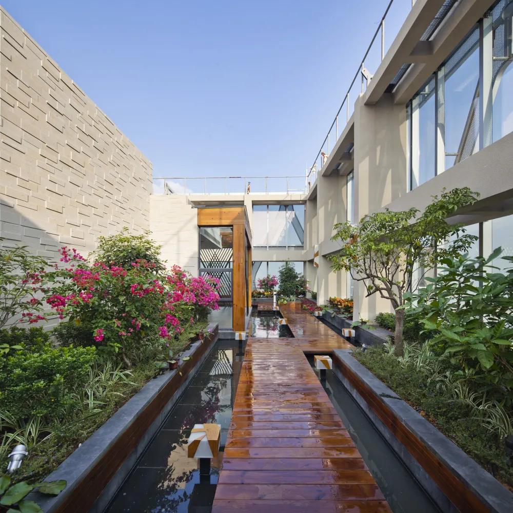 杭州木棉花酒店概念设计,深圳湾木棉花酒店前台