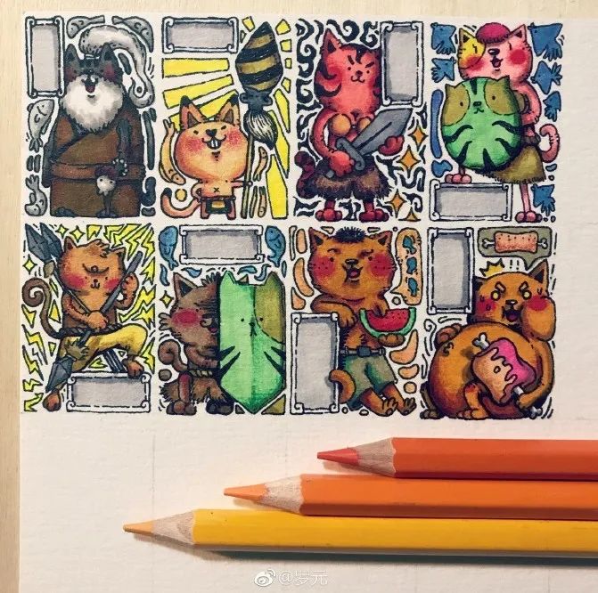 90后插画师画鬼,90后插画师山海经神兽