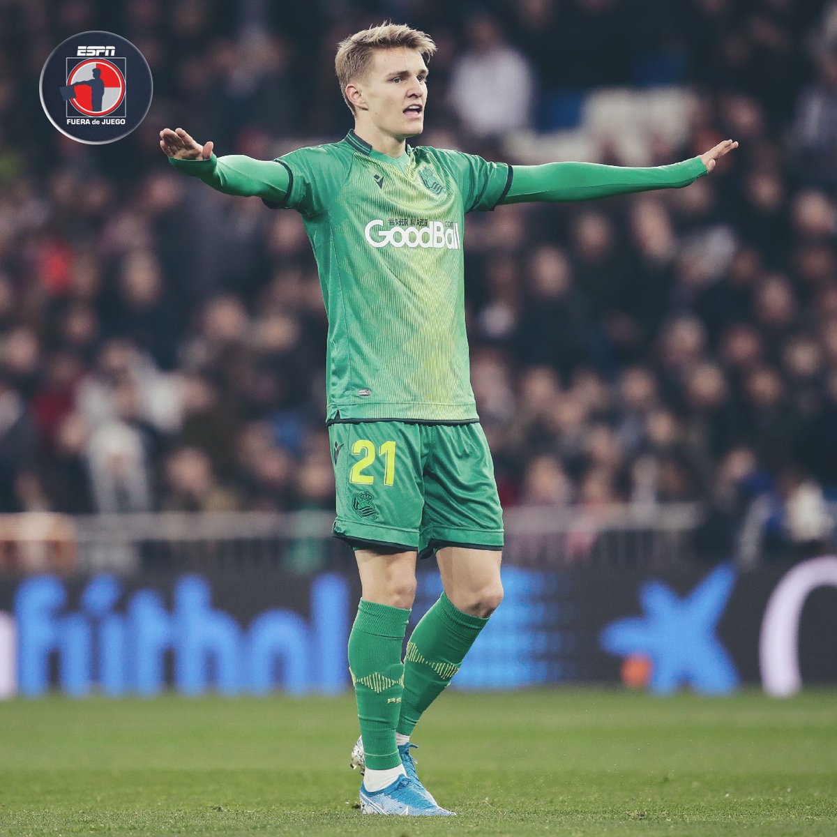 加盟皇马5年后，21岁租将轰伯纳乌首球，攻破的却是皇马的球门