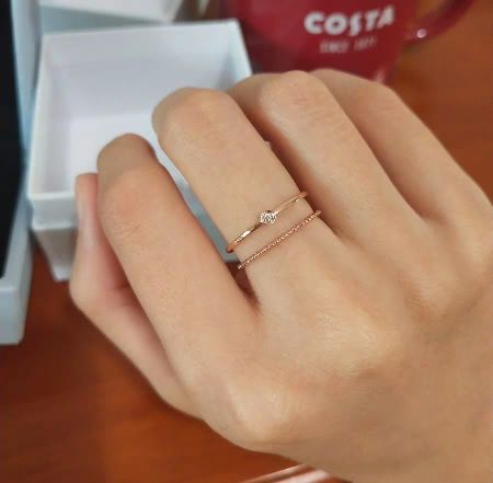 周大福小确幸bb钻,周大福小确幸叠戴