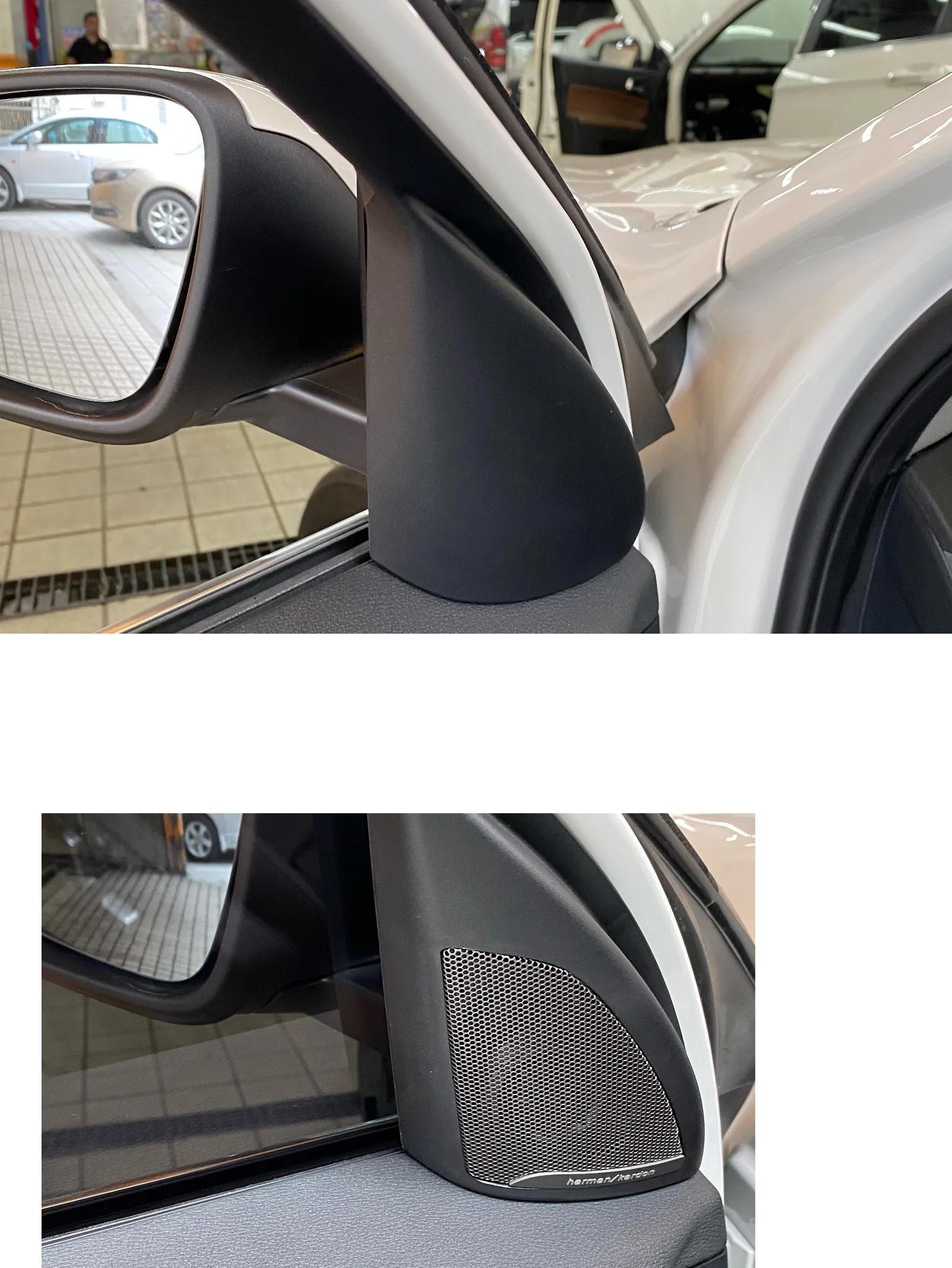 2021款宝马x1加装中控台喇叭,23款宝马x1加装高音喇叭过程