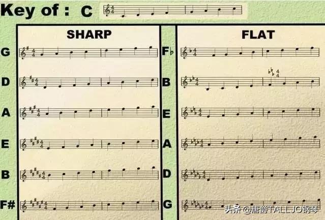 初学钢琴五线谱入门视频教程全集,钢琴五线谱音符初学入门速成