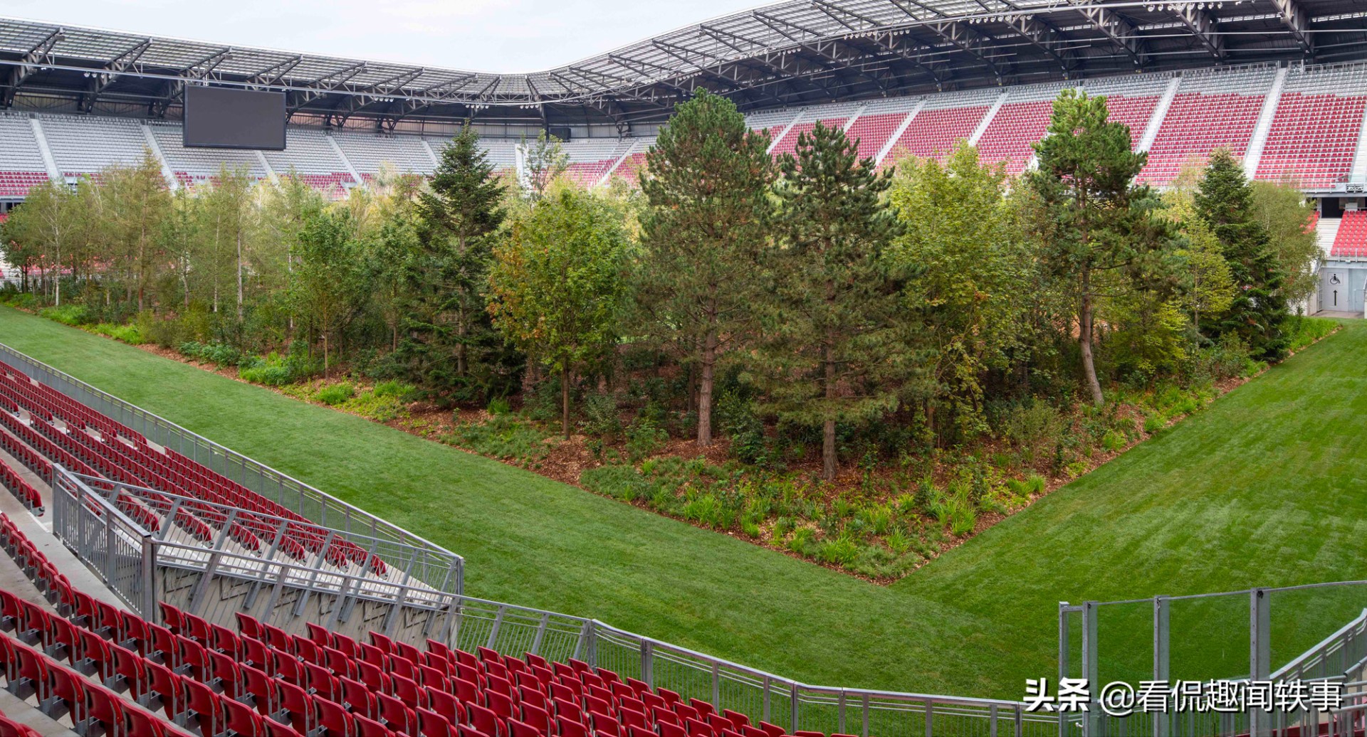 奥地利足球场效果图,奥地利森林足球场