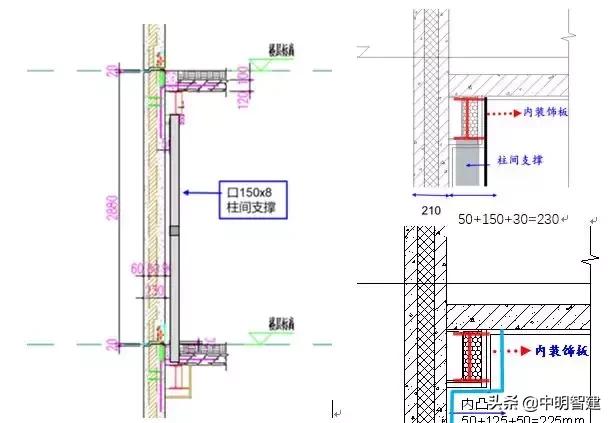 室内无露柱露梁的钢结构住宅预制外墙体系