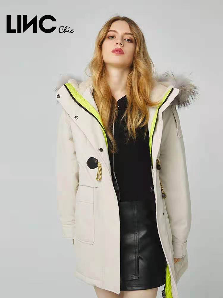 金羽杰官方旗舰店正品2021羽绒服,金羽杰长款羽绒服女款爆款2021