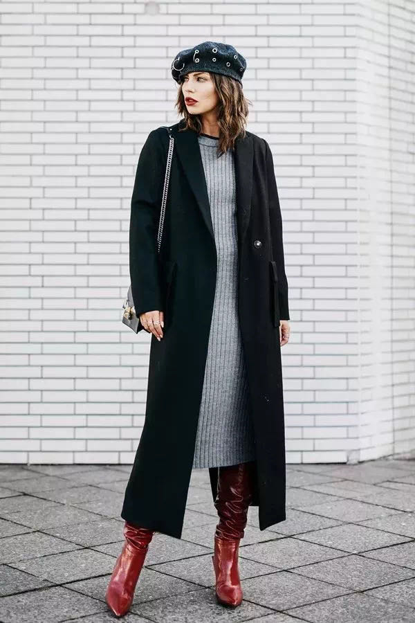 呢子大衣有多时髦？看完这些穿搭技巧，寒冬时尚告别臃肿